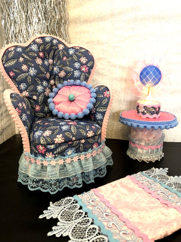 Poltrona rosa mobili barbie - mobili,