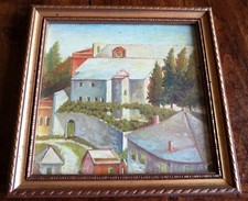Quadro olio su tavola