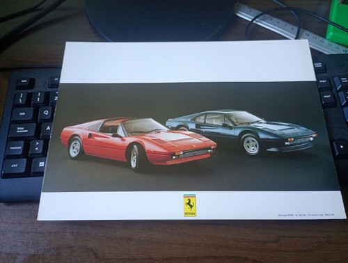Ferrari sales brochure 1983 - ,
