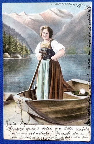 Cartolina illustrata - cartolina,