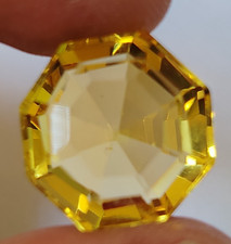 AA+++ 19,70 ct. Topazio giallo