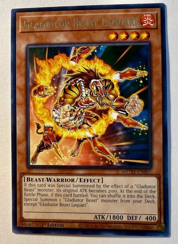 Yugioh gladiatore bestia - gladiatore,