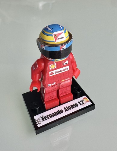 Minifigure fernando alonso - minifigure,