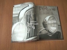 FIAT 508 BALILLA DOSSIER SCHEDA TECNICA DI TUTTI MODELLI RAGGI X