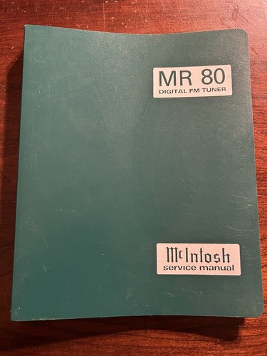 Mcintosh mr80 digital fm - mr80,