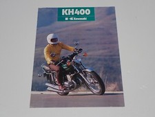 KAWASAKI KH 400 DEPLIANT BROCHURE PROSPEKT MOTO (R17)