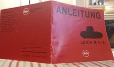 LEICA M4-2 instruction booklet (German)