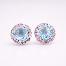 Natural Sky Blue Topaz Zircon
