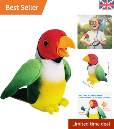 Peluche pappagallo parlante - peluche,