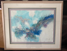 quadro astratto testurizzato