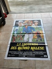 LA LEGGENDA DEL RUBINO MALESE prima ed.1985 Manifesto 100 *140