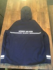 RARA GIACCA TELA SCUDO SERBATOIO STONE ISLAND MARINA 2017 XXXL 54" CHST