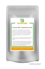 250 G Premium OPC Estratto Semi D'Uva Alto Dosaggio 75% Contenuto Buxtrade