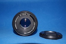 Konica Hexanon AR 50 mm f 1.8, tappo.