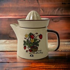 Spremiagrumi in ceramica  Inglese brocca in ceramica vintage Wild Strawberry