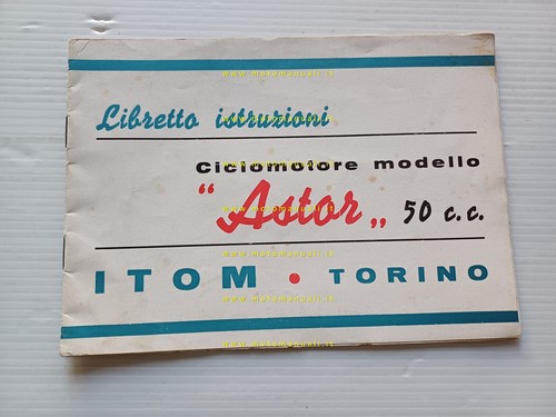 Itom astor sport manuale - astor,