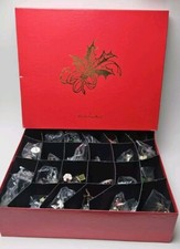 Danbury Mint Lovable Labrador Chocolate Lab addobbi natalizi set di 23 in scatola