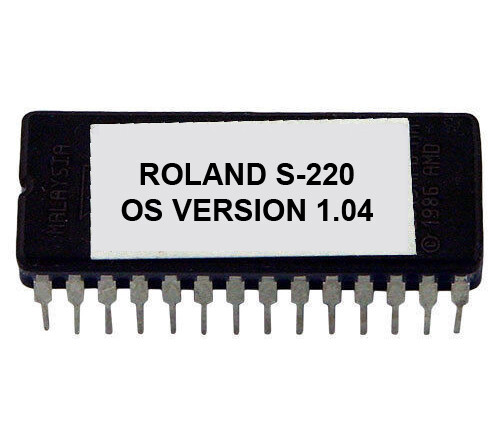 Roland 220 version 04 - version, 1.04