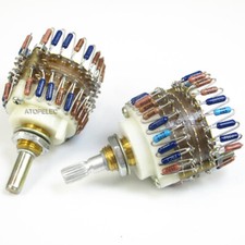 DALE 23-Step Attenuatore Doppia Unità Stereo Volume Potenziometro 2 Velocità 10K-500K