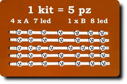 Kit barre strip led - kit, 390led-a