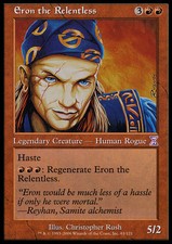 MTG ERON THE RELENTLESS EXC-