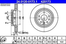 Brake Disc FIAT CROMA 1.9 D