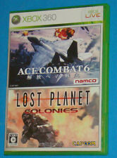 Ace Combat 6 Kaihou e no Senka + Lost Planet Colonies - Microsoft XBOX 360 - JAP