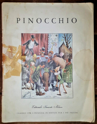 Pinocchio collodi riduzione - pinocchio,