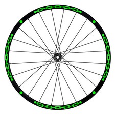 Kit adesivi per Cerchi Bici 26 27,5 28-29 Pollici Ruota MTB Mountain Bike MTB023