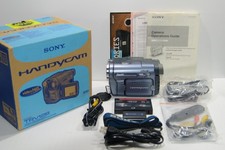 Pacchetto fotocamera analogica Sony CCD-TRV128 8 mm Hi8 kit di trasferimento PC/VCR/DVD/Laptop