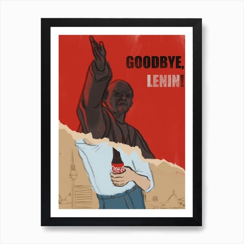 Addio lenin quadro stampa - addio,,