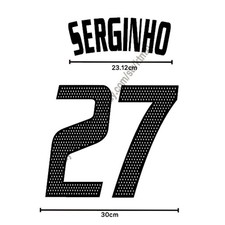 2002/04 AC Milan Away Name Set