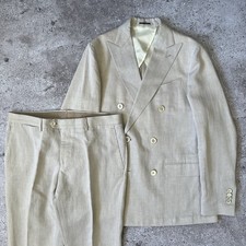Tuta doppiopetto Lardini beige