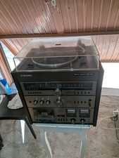 Vintage silver stereo system - stereo,