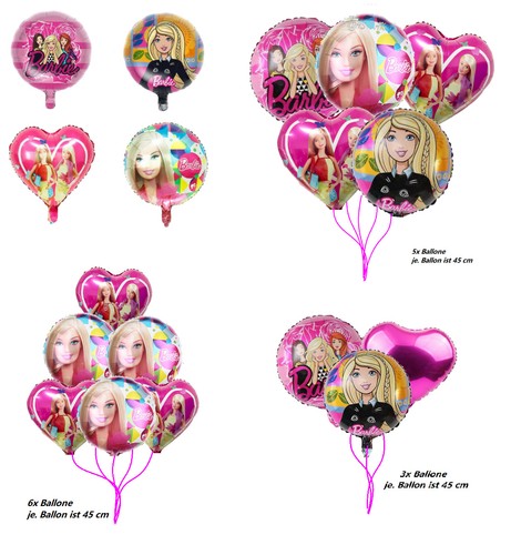 Barbie bambola foil palloncino