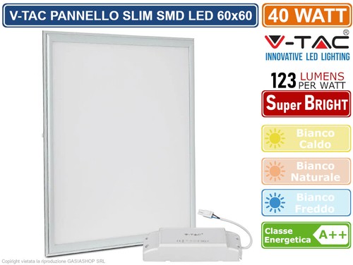 Tac 6060 pannello led - vt-6060,