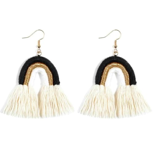Orecchini gancio nappa - orecchini,