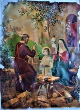 VECCHIA STAMPA SACRA SU