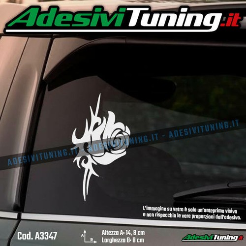 Adesivo rosa tribale sticker - rosa,