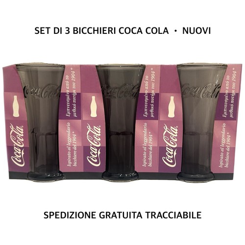 Bicchieri coca cola - coca, •