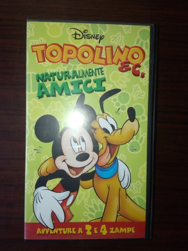 Vhs disney topolino - disney, c