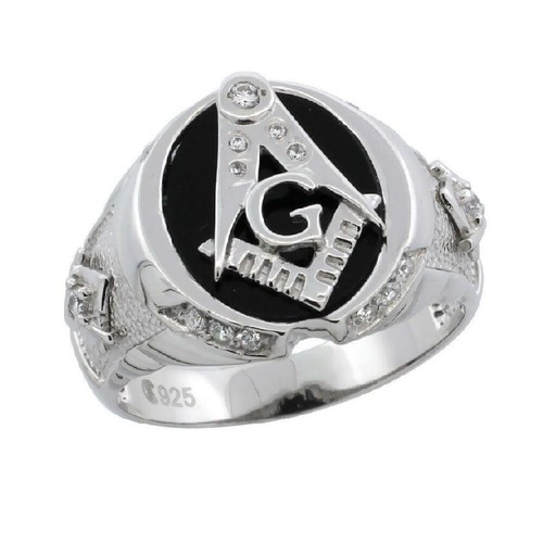 Uomo argento sterling onice - uomo,