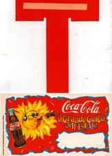 COCA-COLA italia cartellino