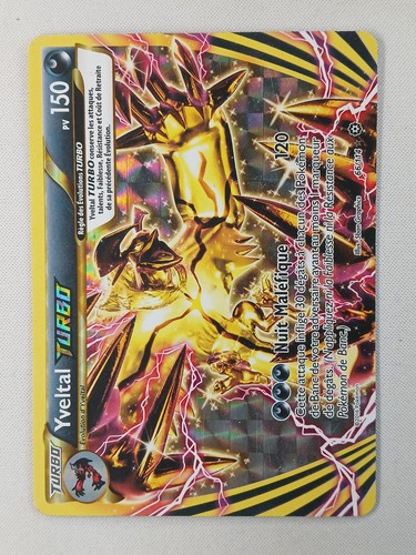 Carte pokémon yveltal - carte,