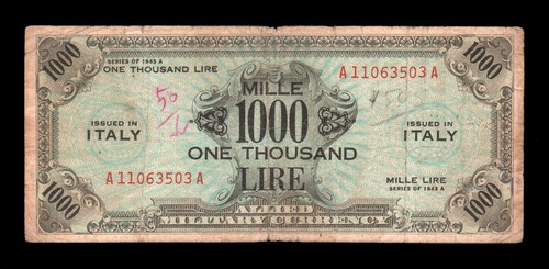 Banconota ocupazione 1000 - [nc],