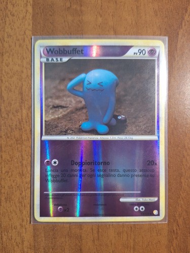 Carta pokemon wobbuffet holo - pokemon,
