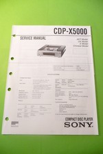 Manuale servizio per sony - manuale, di