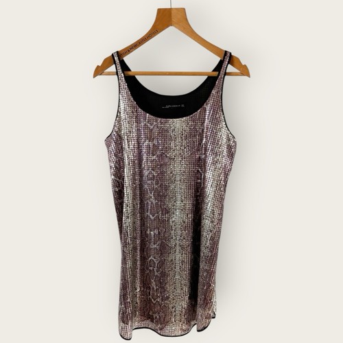 Abito donna zara paillettes - zara,