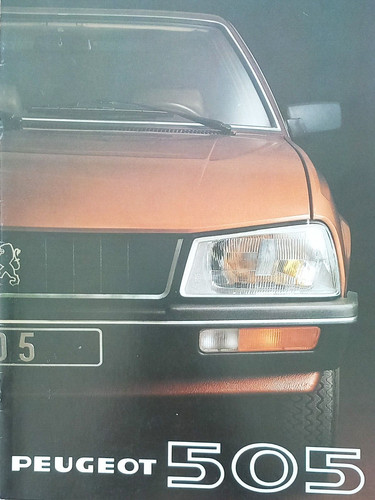 Peugeot 505 1981 - , depliant
