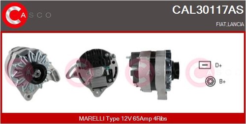Alternatore cal30117as casco - alternatore,